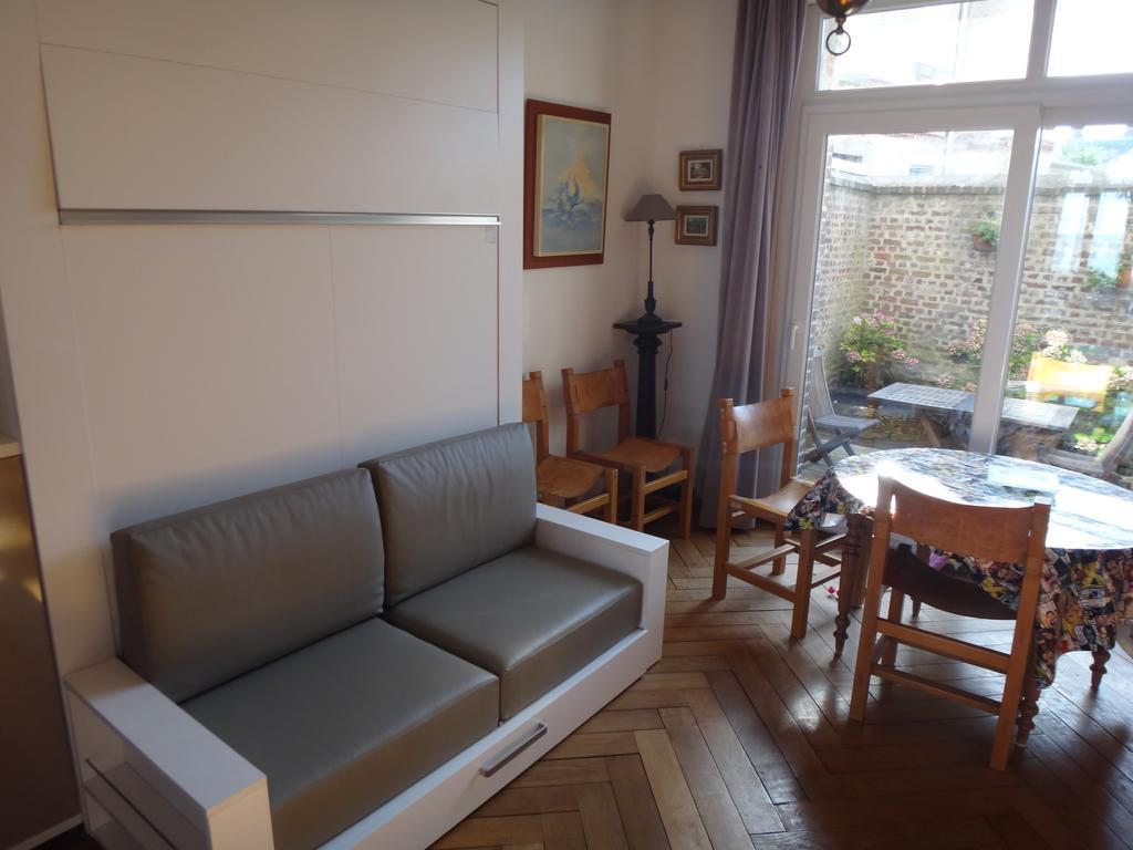Apartament Beau Studio, Front De Mer - Rdc Mers-les-Bains Zewnętrze zdjęcie