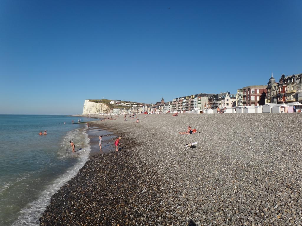Apartament Beau Studio, Front De Mer - Rdc Mers-les-Bains Zewnętrze zdjęcie